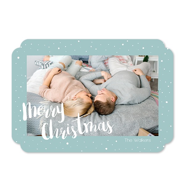 Klassinen Kuvakortti pilven muotoinen vaaka 14,3 x 10 cm