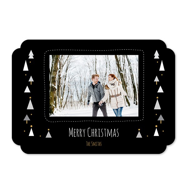 Single Card Double Rounded Horizontal 14,3 x 10 cm