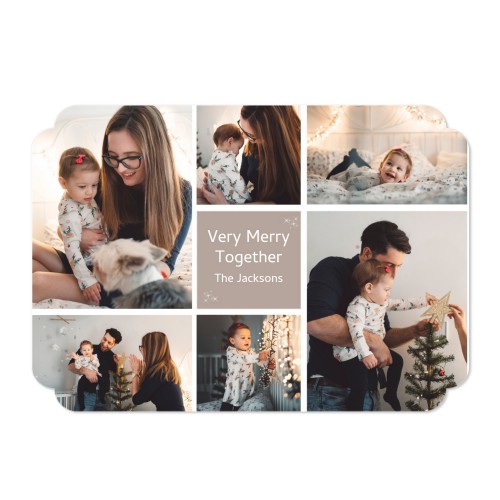 Enkle Fotokort dobbel avrunding liggende 14,3 x 10 cm