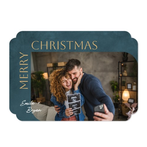 Klassinen Kuvakortti pilven muotoinen vaaka 14,3 x 10 cm