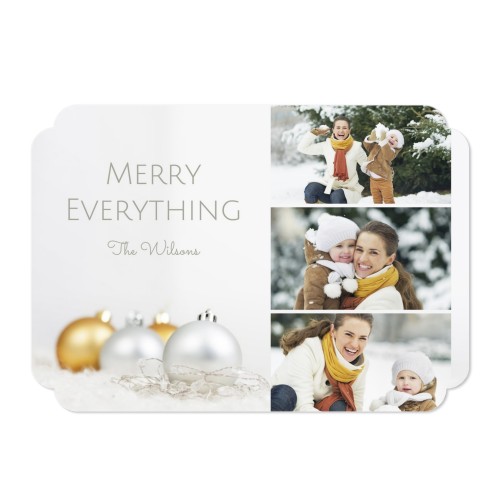 Grusskarte - Runde Ecken Querformat 14,3 x 10 cm