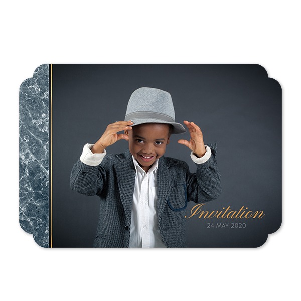 Single Card Double Rounded Horizontal 14,3 x 10 cm