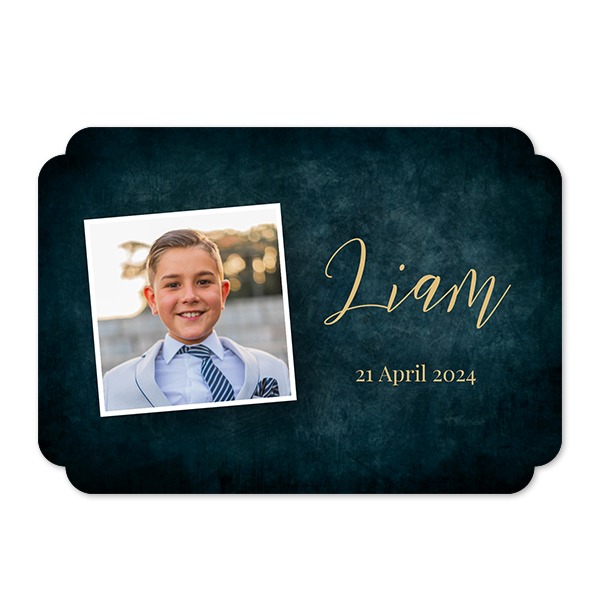 Single Card Double Rounded Horizontal 14,3 x 10 cm