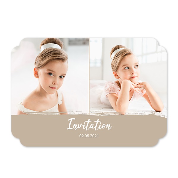 Single Card Double Rounded Horizontal 14,3 x 10 cm