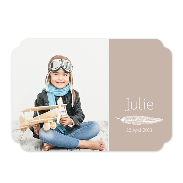 Single Card Double Rounded Horizontal 14,3 x 10 cm