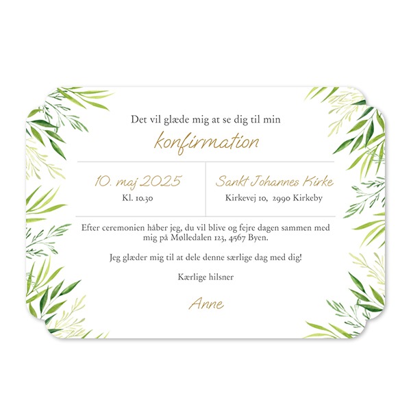 Enkle Fotokort dobbelt afrunding landskap 14,3 x 10 cm Enkle Fotokort dobbelt afrunding landskap 14,3 x 10 cm