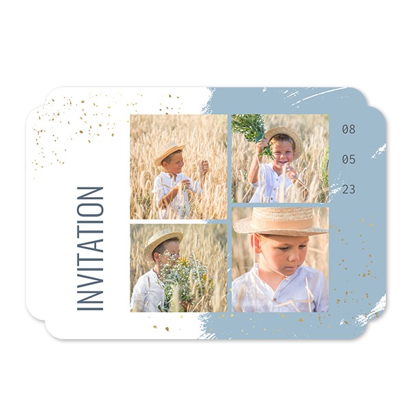 Single Card Double Rounded Horizontal 14,3 x 10 cm