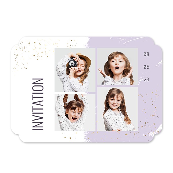 Single Card Double Rounded Horizontal 14,3 x 10 cm