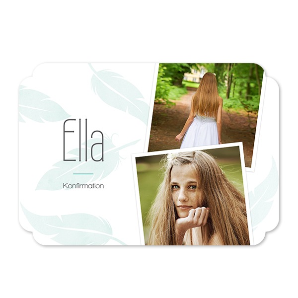 Enkla Fotokort moln liggande 14,3 x 10 cm