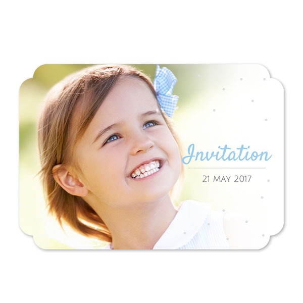 Single Card Double Rounded Horizontal 14,3 x 10 cm