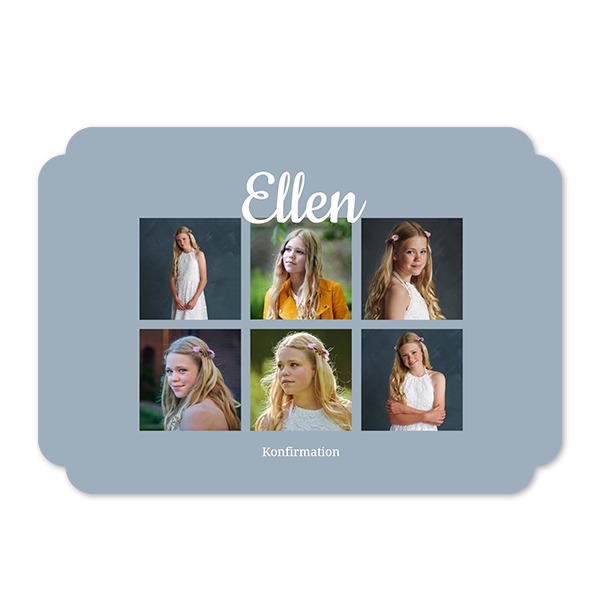 Enkla Fotokort moln liggande 14,3 x 10 cm