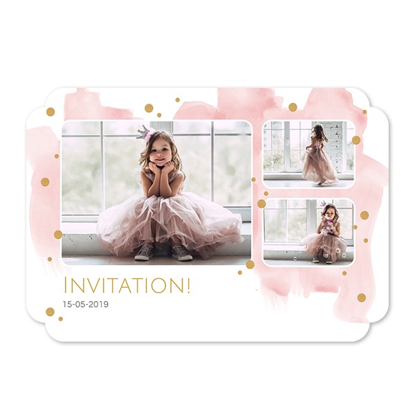 Single Card Double Rounded Horizontal 14,3 x 10 cm