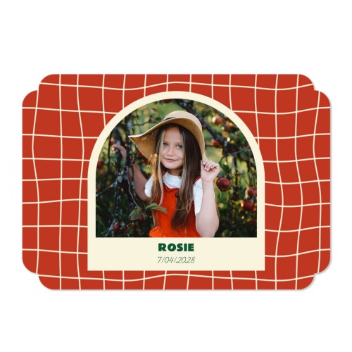 Faire-part 1 volet Bords nuage paysage 14,3 x 10 cm Faire-part 1 volet Bords nuage paysage 14,3 x 10 cm