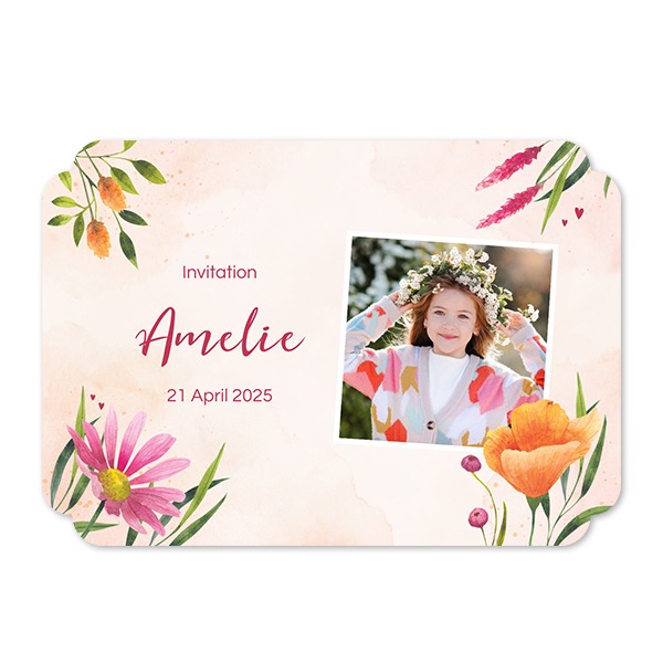Single Card Double Rounded Horizontal 14,3 x 10 cm