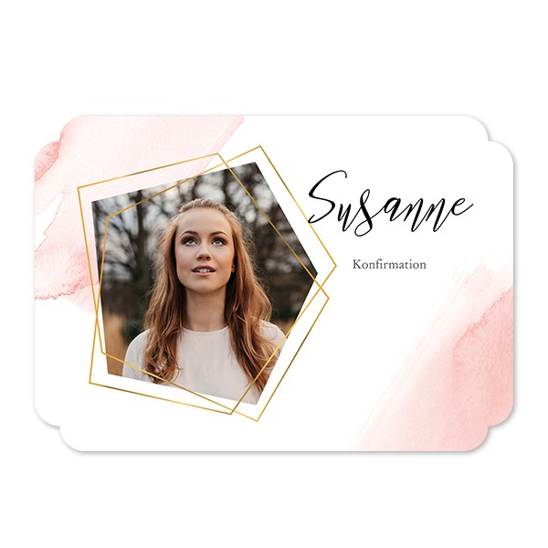 Enkle Fotokort dobbelt afrunding landskap 14,3 x 10 cm Enkle Fotokort dobbelt afrunding landskap 14,3 x 10 cm