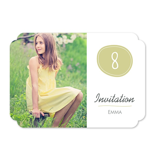 Single Card Double Rounded Horizontal 14,3 x 10 cm