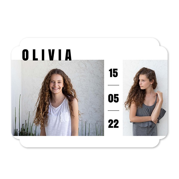 Enkla Fotokort moln liggande 14,3 x 10 cm