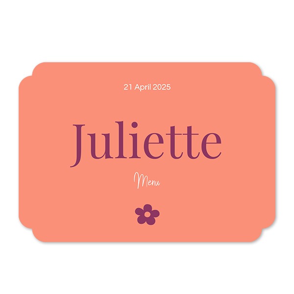 Single Card Double Rounded Horizontal 14,3 x 10 cm