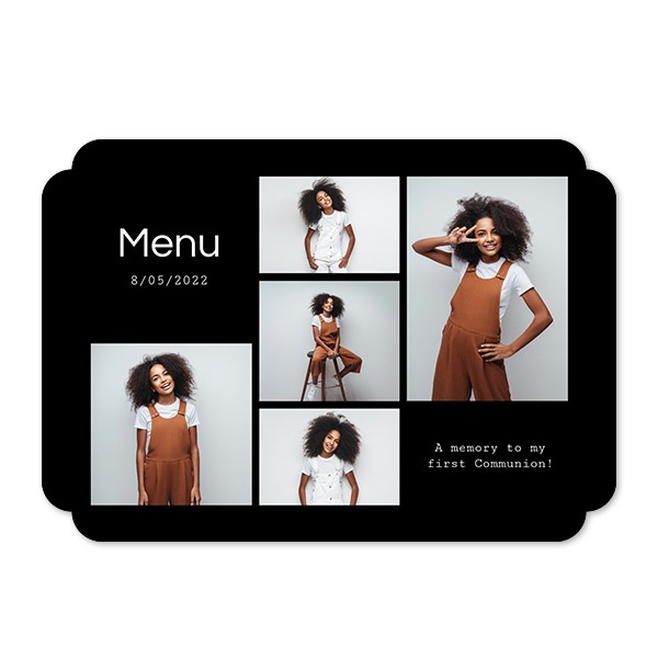 Single Card Double Rounded Horizontal 14,3 x 10 cm