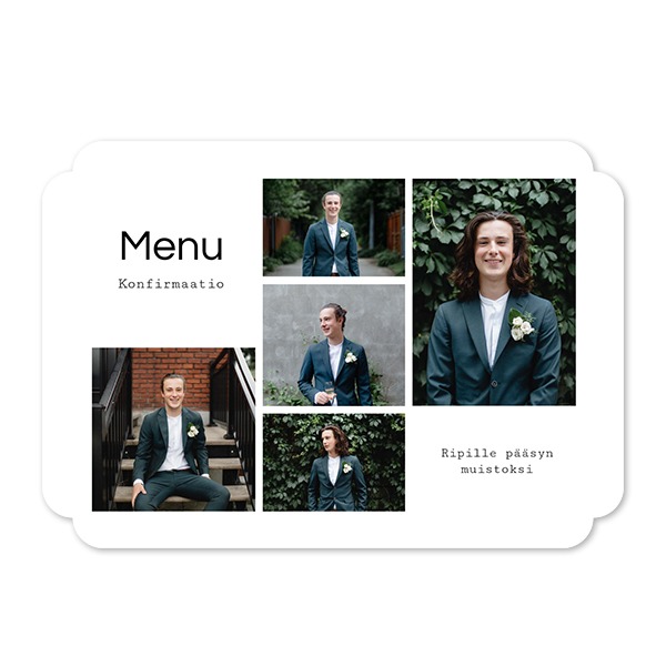 Klassinen Kuvakortti pilven muotoinen vaaka 14,3 x 10 cm Klassinen Kuvakortti pilven muotoinen vaaka 14,3 x 10 cm