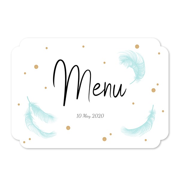 Single Card Double Rounded Horizontal 14,3 x 10 cm