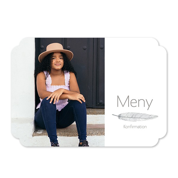 Enkla Fotokort moln liggande 14,3 x 10 cm