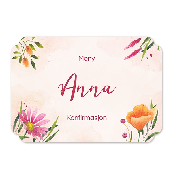 Enkle Fotokort dobbel avrunding liggende 14,3 x 10 cm Enkle Fotokort dobbel avrunding liggende 14,3 x 10 cm