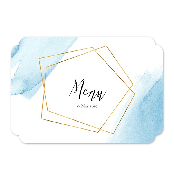 Single Card Double Rounded Horizontal 14,3 x 10 cm