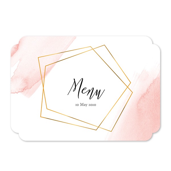 Single Card Double Rounded Horizontal 14,3 x 10 cm