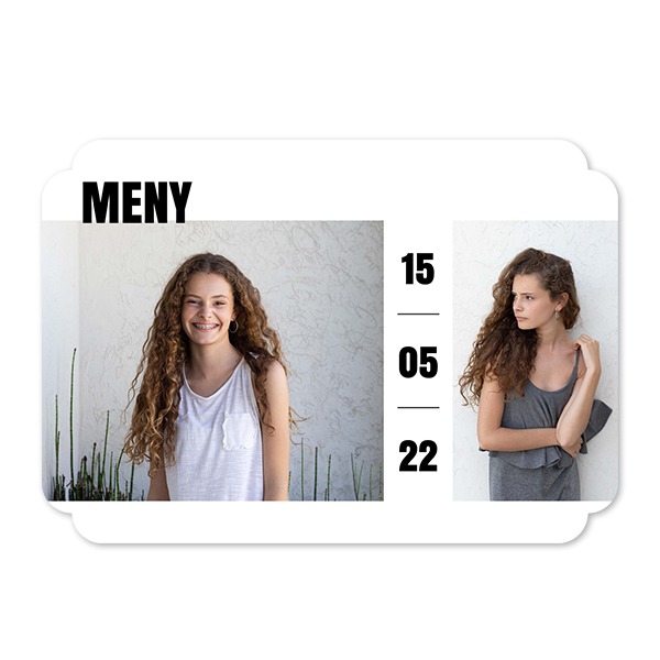 Enkla Fotokort moln liggande 14,3 x 10 cm Enkla Fotokort moln liggande 14,3 x 10 cm