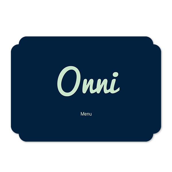 Klassinen Kuvakortti pilven muotoinen vaaka 14,3 x 10 cm