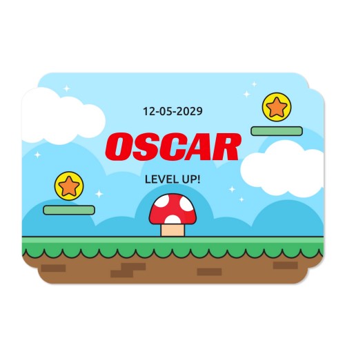 Single Card Double Rounded Horizontal 14,3 x 10 cm