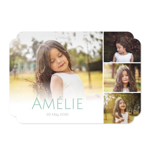 Single Card Double Rounded Horizontal 14,3 x 10 cm Single Card Double Rounded Horizontal 14,3 x 10 cm