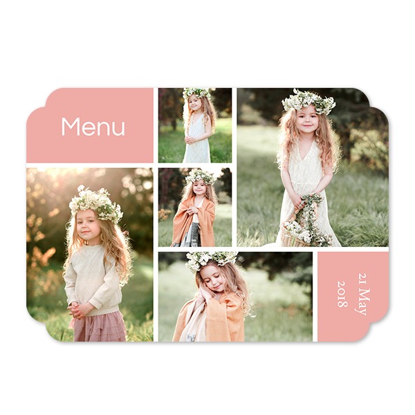 Single Card Double Rounded Horizontal 14,3 x 10 cm