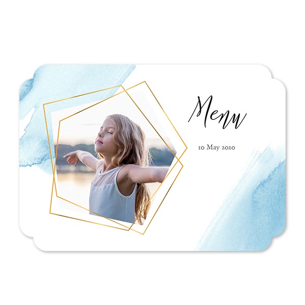 Single Card Double Rounded Horizontal 14,3 x 10 cm