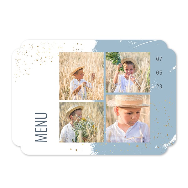 Single Card Double Rounded Horizontal 14,3 x 10 cm