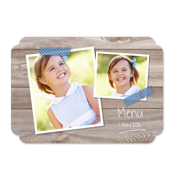 Single Card Double Rounded Horizontal 14,3 x 10 cm