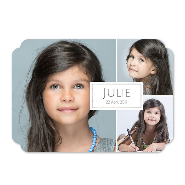 Single Card Double Rounded Horizontal 14,3 x 10 cm