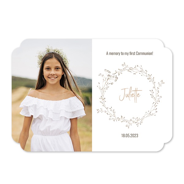 Faire-part 1 volet Bords nuage paysage 14,3 x 10 cm Faire-part 1 volet Bords nuage paysage 14,3 x 10 cm