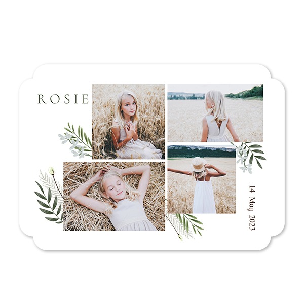 Single Card Double Rounded Horizontal 14,3 x 10 cm Single Card Double Rounded Horizontal 14,3 x 10 cm