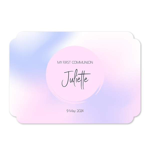 Single Card Double Rounded Horizontal 14,3 x 10 cm