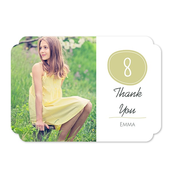 Single Card Double Rounded Horizontal 14,3 x 10 cm