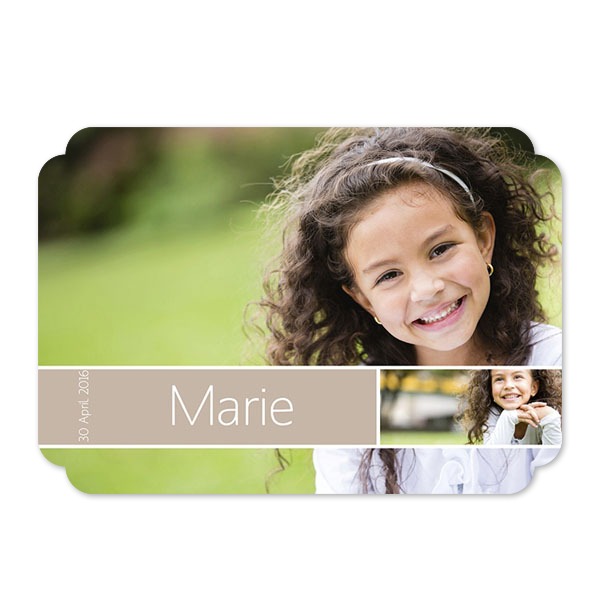 Single Card Double Rounded Horizontal 14,3 x 10 cm