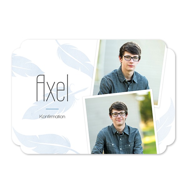 Enkla Fotokort moln liggande 14,3 x 10 cm