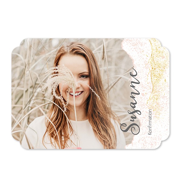 Enkle Fotokort dobbelt afrunding landskap 14,3 x 10 cm Enkle Fotokort dobbelt afrunding landskap 14,3 x 10 cm