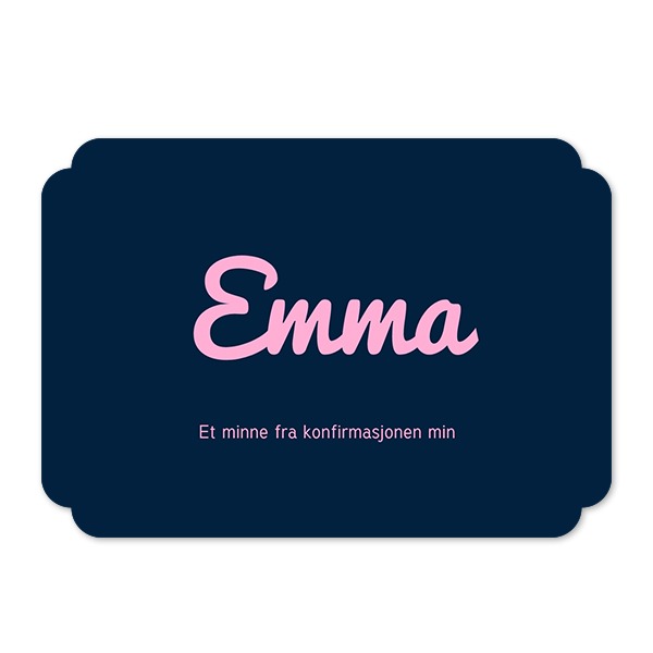 Enkle Fotokort dobbel avrunding liggende 14,3 x 10 cm Enkle Fotokort dobbel avrunding liggende 14,3 x 10 cm