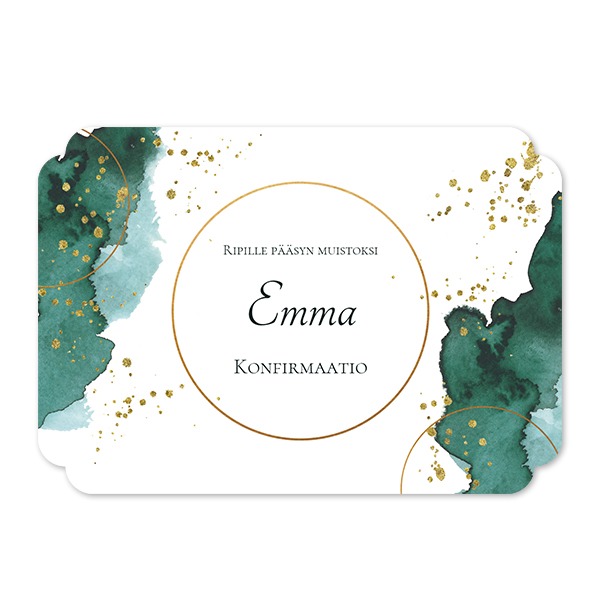 Klassinen Kuvakortti pilven muotoinen vaaka 14,3 x 10 cm Klassinen Kuvakortti pilven muotoinen vaaka 14,3 x 10 cm