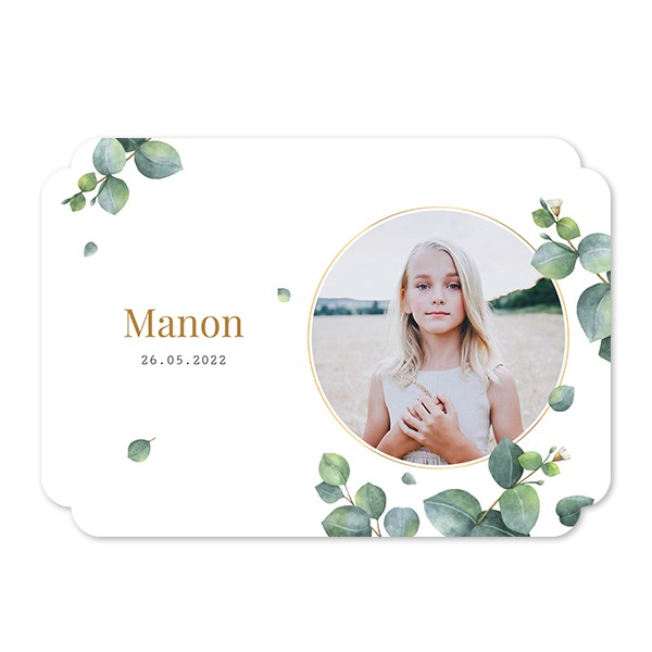 Single Card Double Rounded Horizontal 14,3 x 10 cm