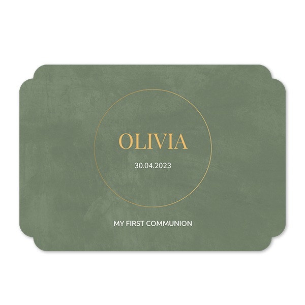 Single Card Double Rounded Horizontal 14,3 x 10 cm