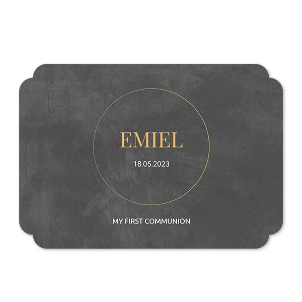 Single Card Double Rounded Horizontal 14,3 x 10 cm